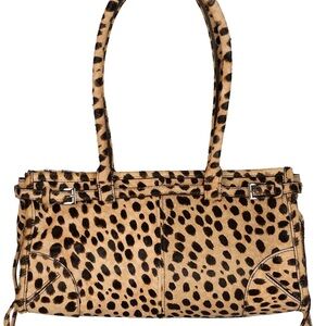 Jeffrey Campbell PESKY-F Cheetah Print Shoulder Bag